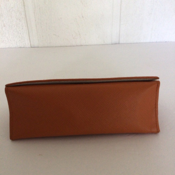 TORY BURCH ORANGE SUNGLASSES CASE - Picture 6 of 9